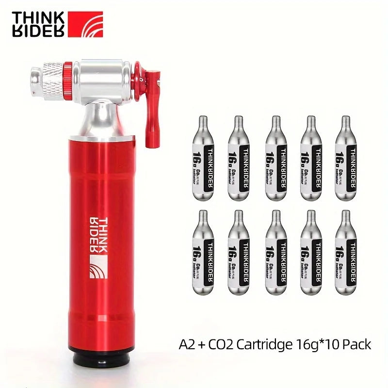 Bomba de CO2 Mini para Bicicleta MTB – Inflador de Pneus Rápido