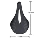 Selim Banco de Bike Profissional Ultra-Leve 96g Fibra de Carbono - Dinobike