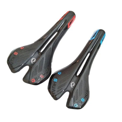 Almofada de Selim MTB | 26x15cm 280g | Vermelho e Azul | Dinobike