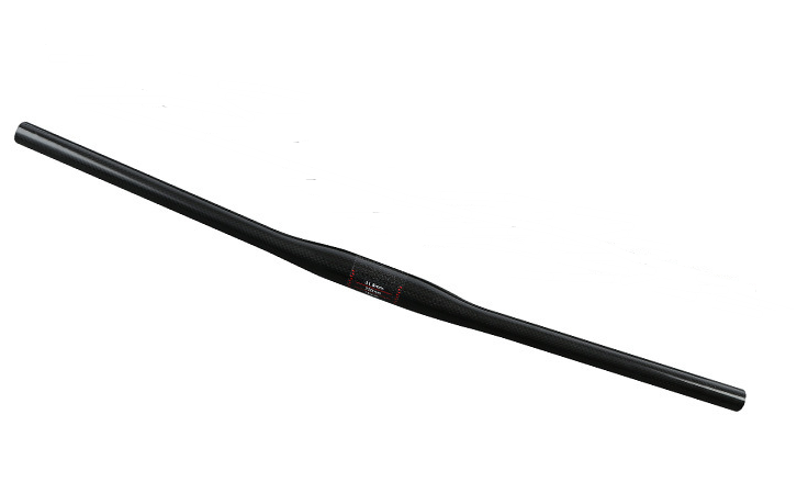 Guidão Reto Fibra de Carbono T700 31,8mm | 580-700mm | Dinobike