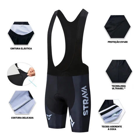 Equipamento de inverno Strava Promax™ manga longa e calça com alça