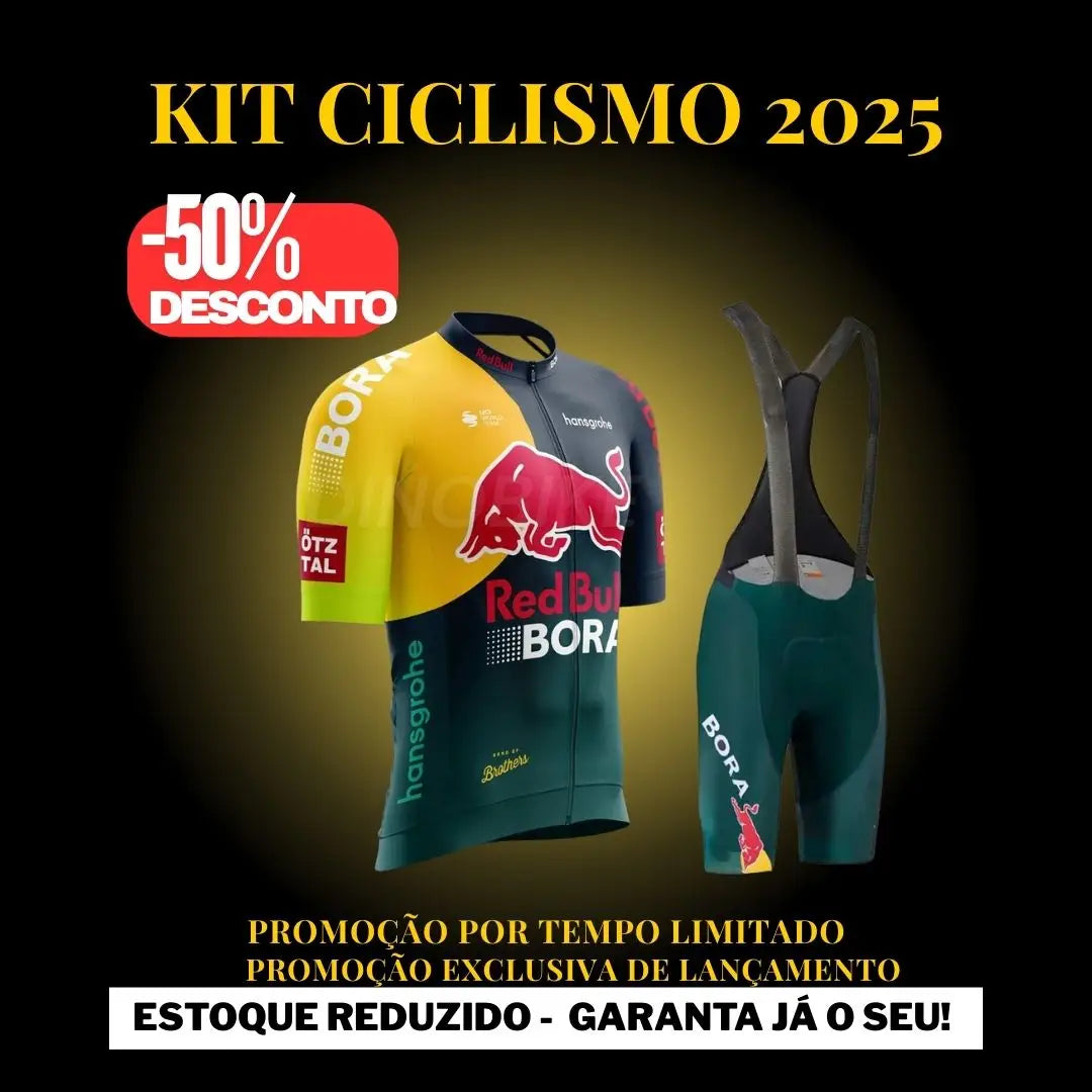 Kit Ciclismo Masculino 2025 – Camisa MTB + Jaqueta Esportiva