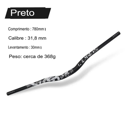 Guiador MTB Swallow Alumínio Ultraleve 720mm 780mm Rise 30mm — Dinobike