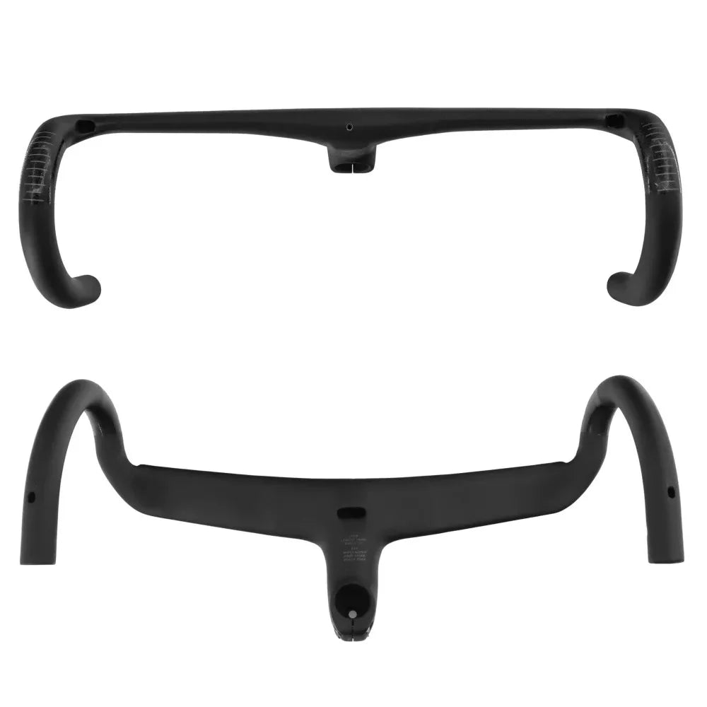 Guiador Integrado SL8 Fibra de Carbono – Drop Bar Estrada com Fiação Interna