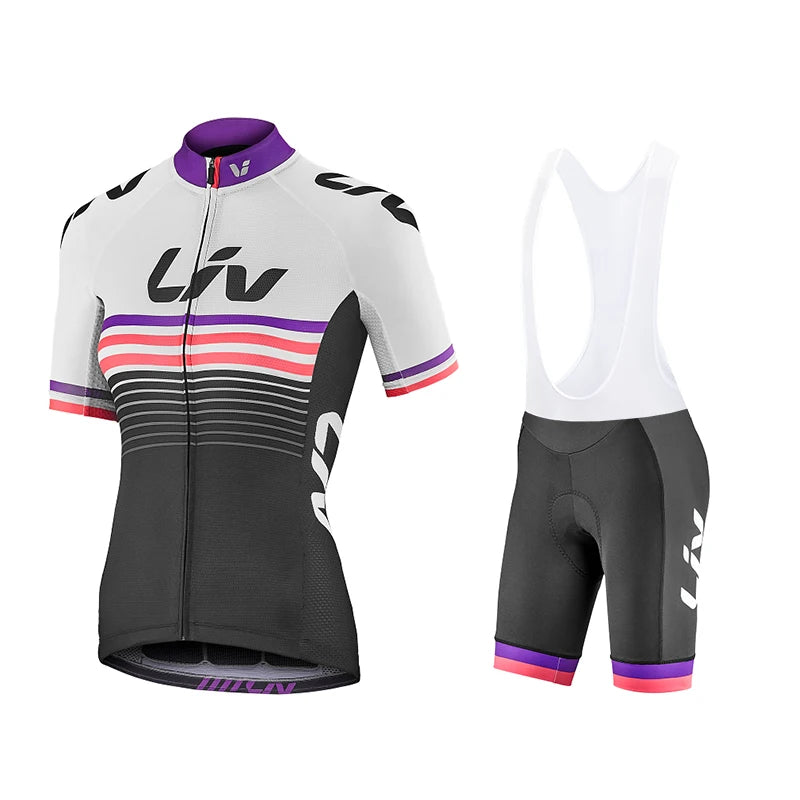 Kit Ciclismo Feminino – Tecido Leve Alta Qualidade e Ajuste Perfeito