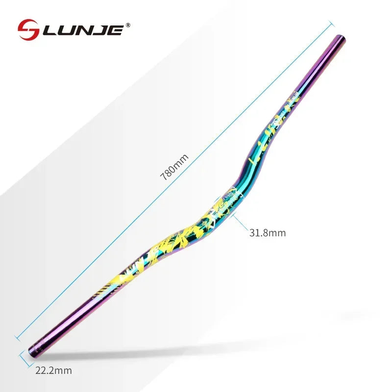 Guiador MTB Swallow Alumínio Ultraleve 720mm 780mm Rise 30mm — Dinobike