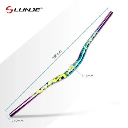 Guiador MTB Swallow Alumínio Ultraleve 720mm 780mm Rise 30mm — Dinobike