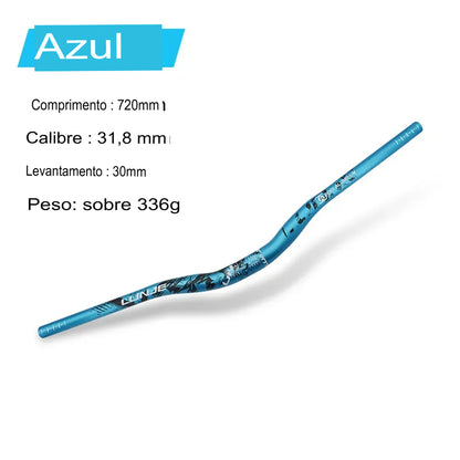 Guiador MTB Swallow Alumínio Ultraleve 720mm 780mm Rise 30mm — Dinobike