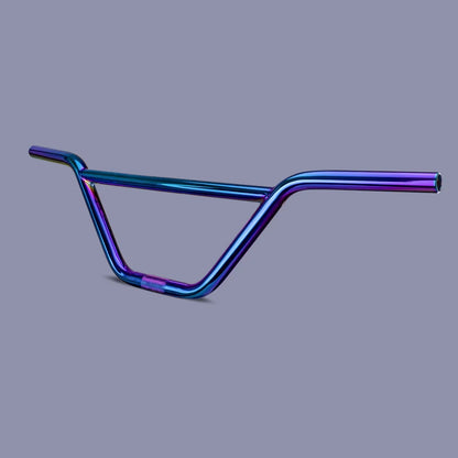 Guidão Chromoly 4130 Oil Slick Arco-Íris MTB BMX Funsea Zeus2 — Dinobike