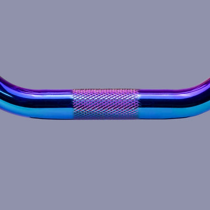 Guidão Chromoly 4130 Oil Slick Arco-Íris MTB BMX Funsea Zeus2 — Dinobike