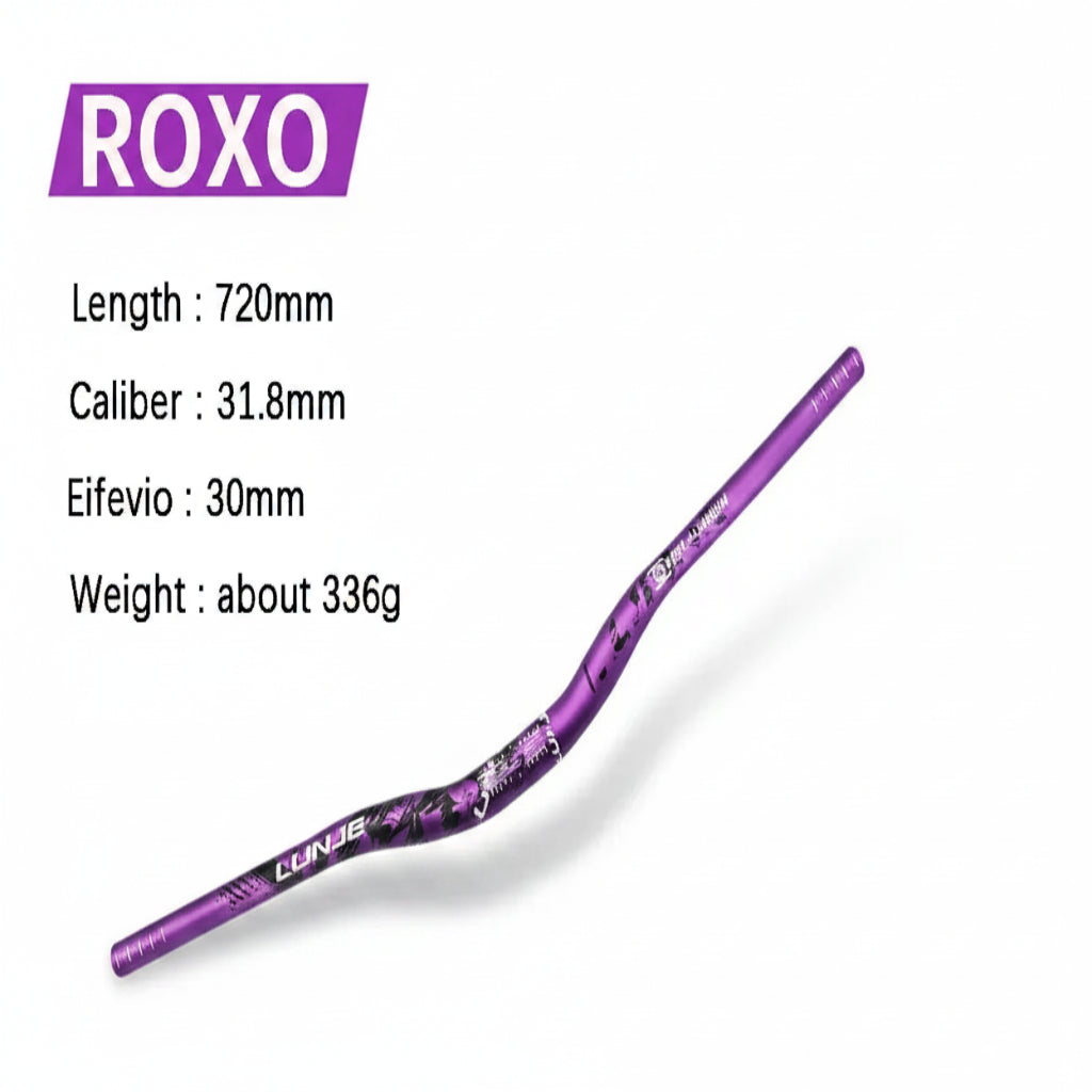 Guiador MTB Swallow Alumínio Ultraleve 720mm 780mm Rise 30mm — Dinobike