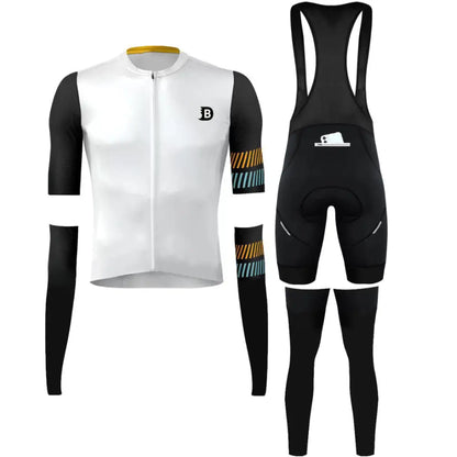 Conjunto Dinobike Pro Aero – Jersey + Bretelle + Manguitos + Perneiras | Performance e Conforto Total