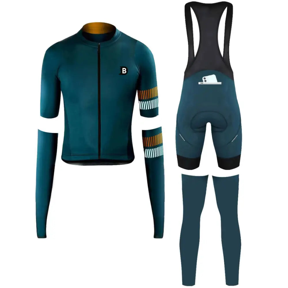 Conjunto Dinobike Pro Aero – Jersey + Bretelle + Manguitos + Perneiras | Performance e Conforto Total