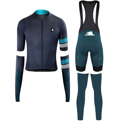 Conjunto Dinobike Pro Aero – Jersey + Bretelle + Manguitos + Perneiras | Performance e Conforto Total