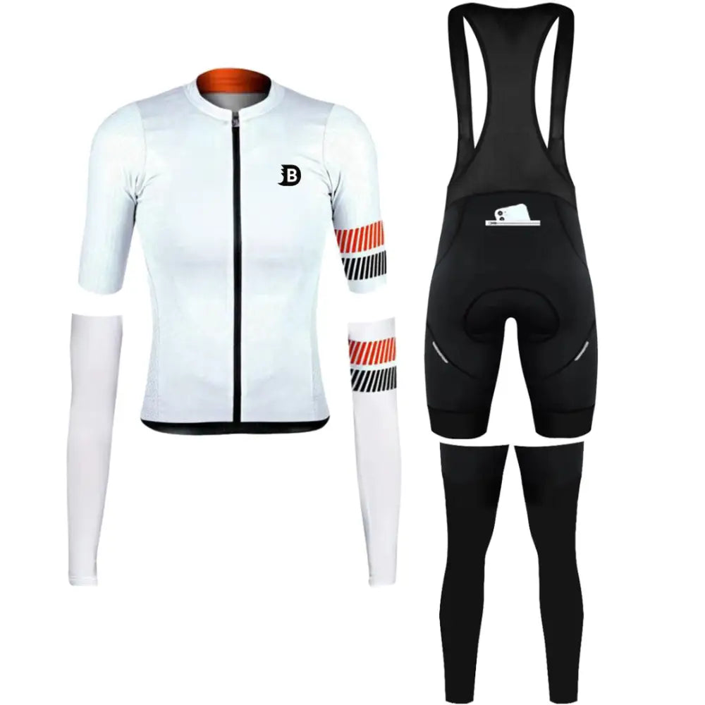 Conjunto Dinobike Pro Aero – Jersey + Bretelle + Manguitos + Perneiras | Performance e Conforto Total