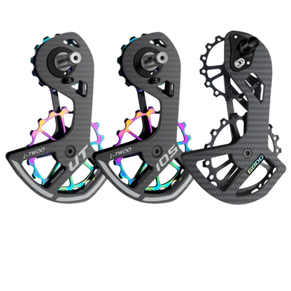 Polia de Bicicleta LTWOO 105 com Cerâmica e Fibra de Carbono - Dinobike