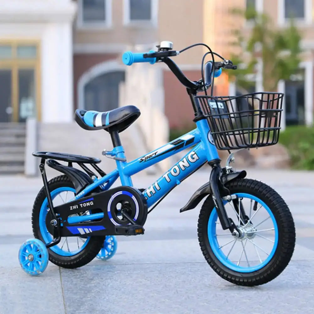 DinoBike ZHi TONG Kids | Bicicleta Infantil com Cesta e Rodas - DinoBike ZHi TONG Kids