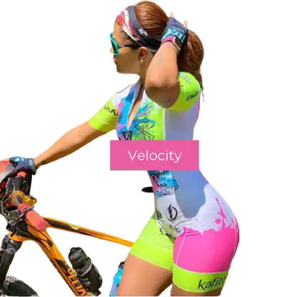 Kafitt Cyclone: Conjunto de Ciclismo Feminino para um Desempenho Poderoso - Dinobike
