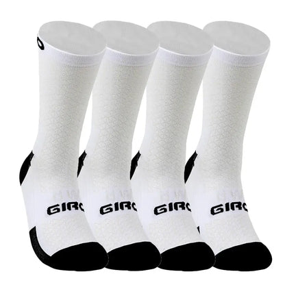 Kit com 4 pares de meias profissional GIRO PRO - Dinobike