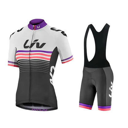 Roupa Ciclismo Feminina com Acolchoamento COOLMAX – Conforto e Resistência - Conjunto Ciclismo Feminino
