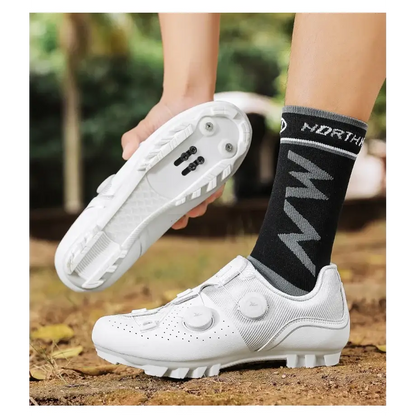 Sapatilhas de Ciclismo MTB SPD – Resistentes Confortáveis e Antiderrapantes | Dinobike