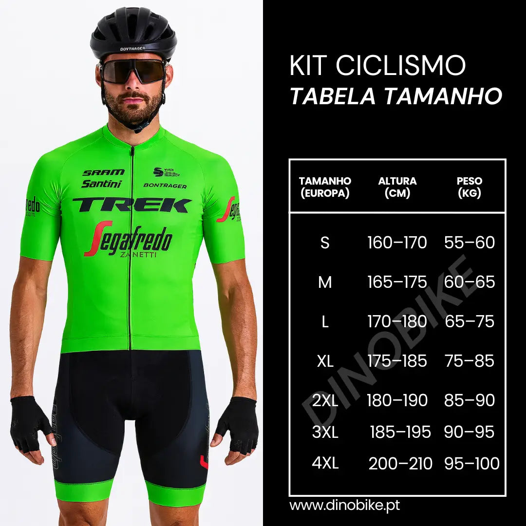 Equipamento de Ciclismo TREK Pro Team 2 Promoção de Verão 2025
